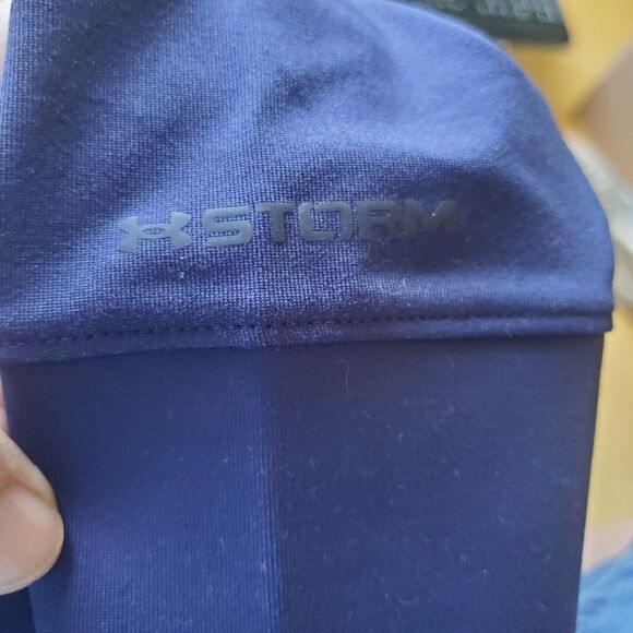 Under Armour Golf 1/4 Zip Pullover Mens Size S Navy Blue UA Storm Midlayer NWT - Picture 7 of 11